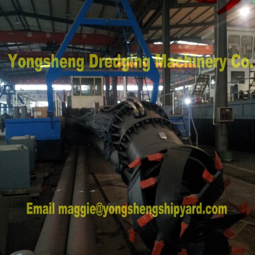 10 inch mud digging dredging ship